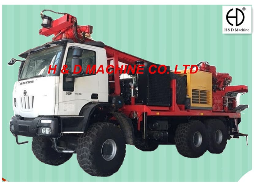 HD_T300 Truck Mounted Multifunctional Drilling Rig